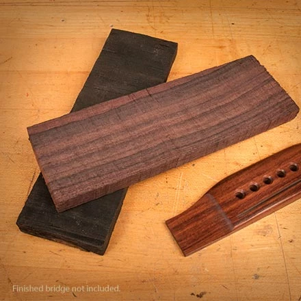 Flattop Guitar Bridge Blank - StewMac 4 Flattop Guitar Bridge Blank - StewMac - Image 2