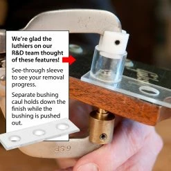 Tuner Bushing Press - StewMac -StewMac Shop 0460 4 3000