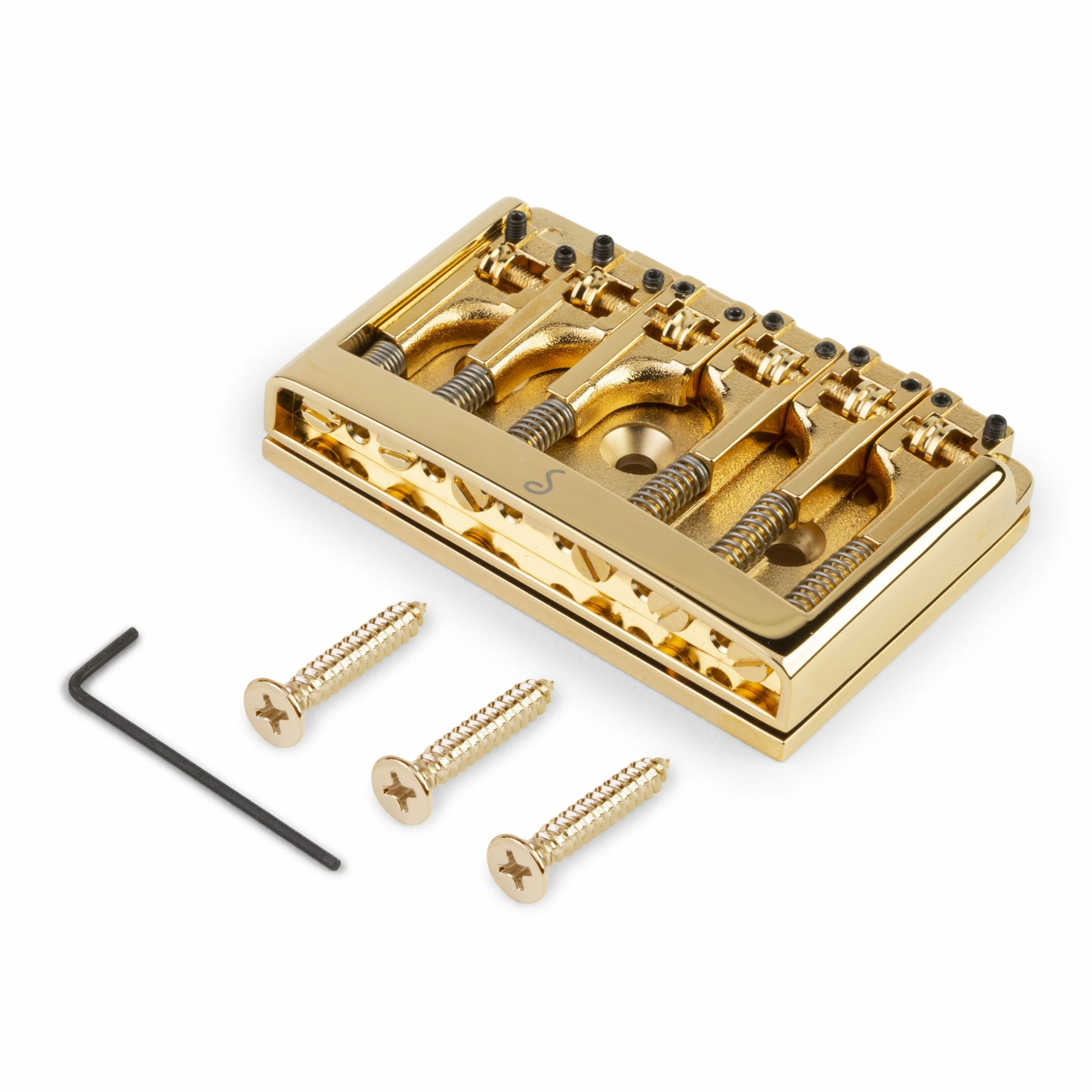 Schaller Non-Tremolo Roller Bridge - StewMac 6 Schaller Non-Tremolo Roller Bridge - StewMac - Image 4