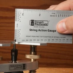String Action Gauge - StewMac -StewMac Shop 0670 6 router depth inches 2500