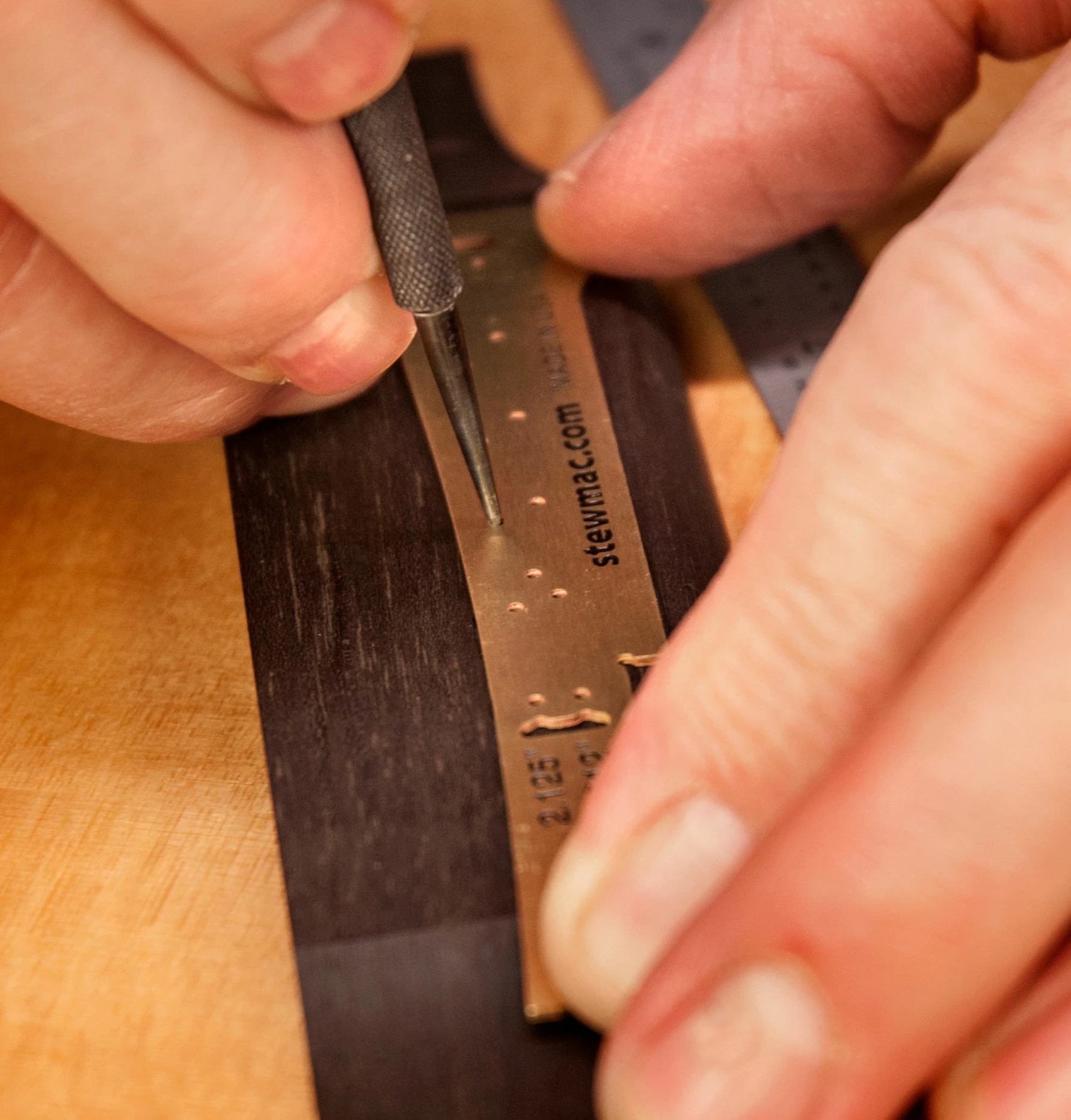 Acoustic Guitar Bridge Template - StewMac 6 Acoustic Guitar Bridge Template - StewMac - Image 4