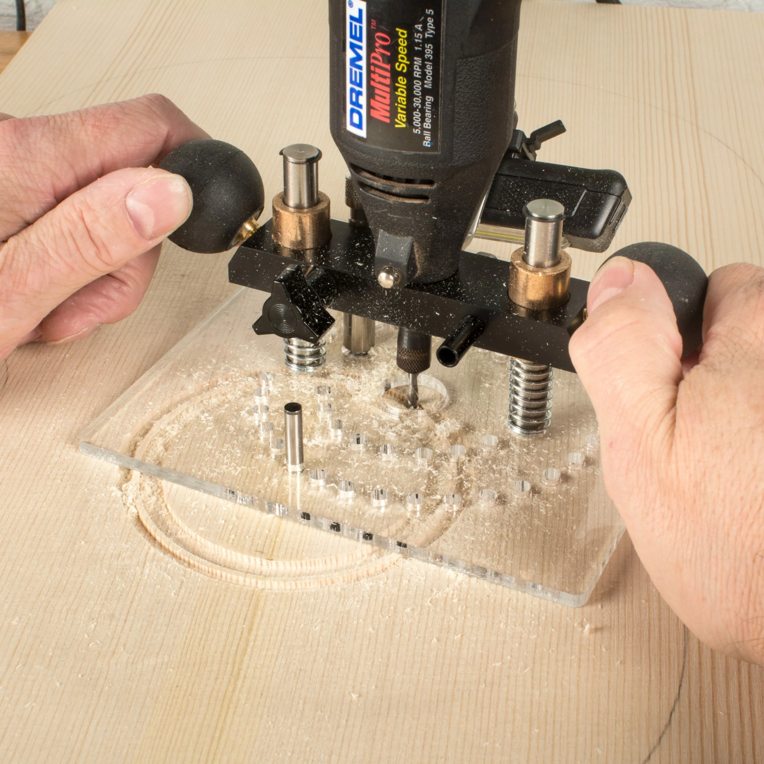 StewMac Rosette Router Base - StewMac 5 StewMac Rosette Router Base - StewMac - Image 3