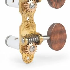 Sloane Classical Guitar Tuners With Snakewood Knobs And Flower Baseplates - StewMac -StewMac Shop 100626 detail 1000