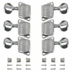 Kluson 3+3 Plus Series Tuners - StewMac 7 Kluson 3+3 Plus Series Tuners - StewMac -StewMac Shop 101983 chrome 3plus3 3000
