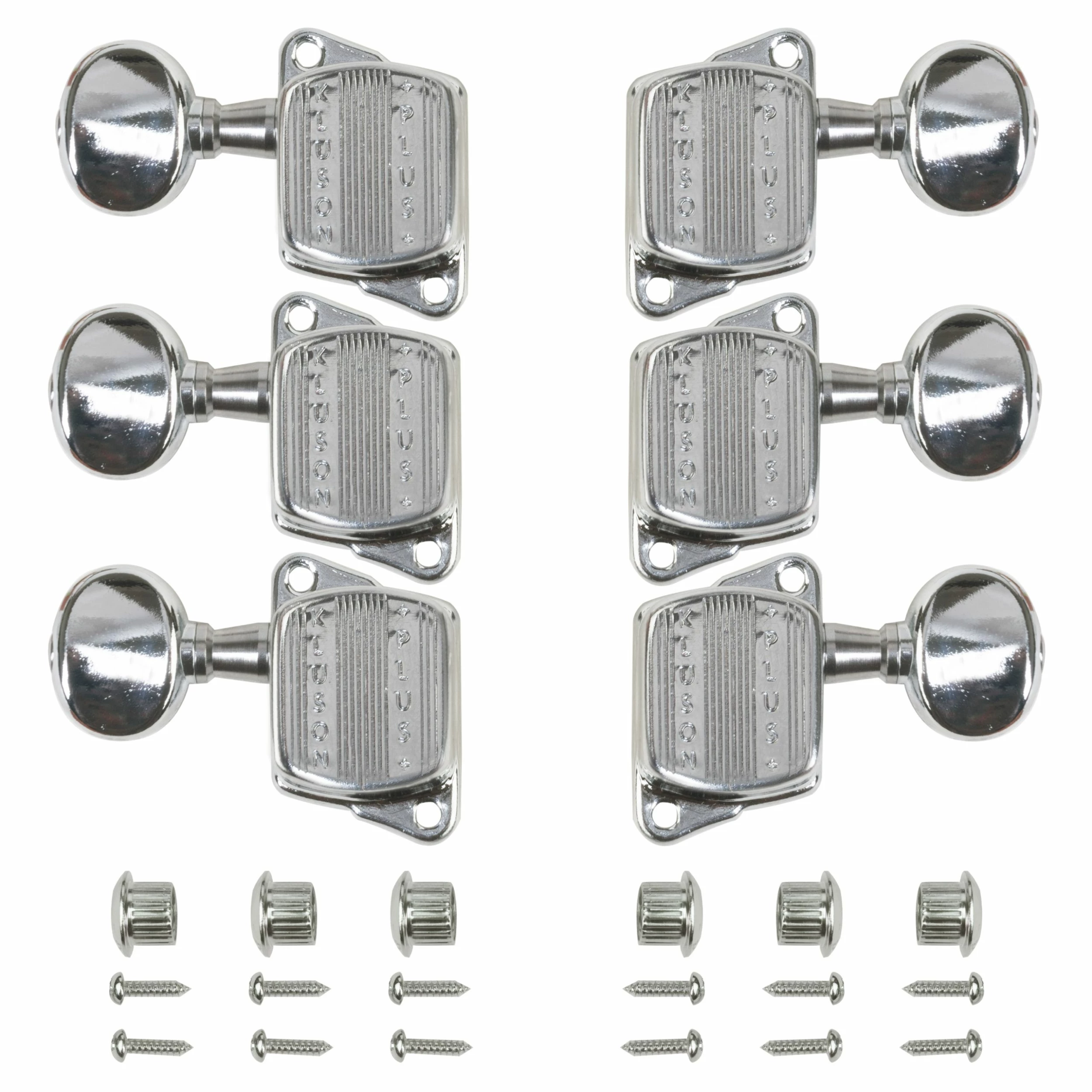 Kluson 3+3 Plus Series Tuners - StewMac 4 Kluson 3+3 Plus Series Tuners - StewMac - Image 2