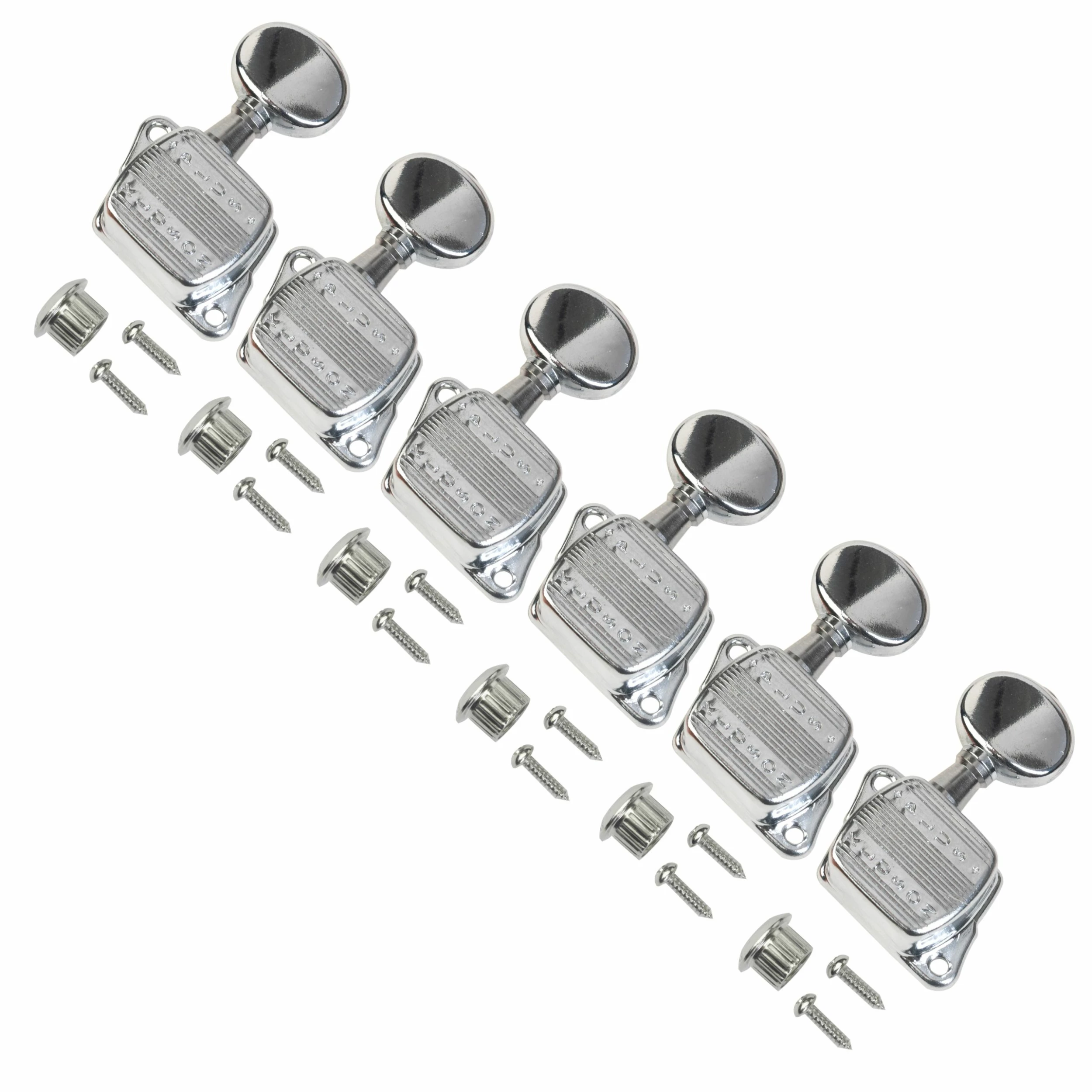 Kluson 6-In-Line Plus Series Tuners - StewMac 3 Kluson 6-In-Line Plus Series Tuners - StewMac - Image 2