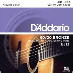 D'Addario 80/20 Bronze Wound Acoustic Guitar Strings - StewMac 10 D'Addario 80/20 Bronze Wound Acoustic Guitar Strings - StewMac -StewMac Shop 10503 4 1800