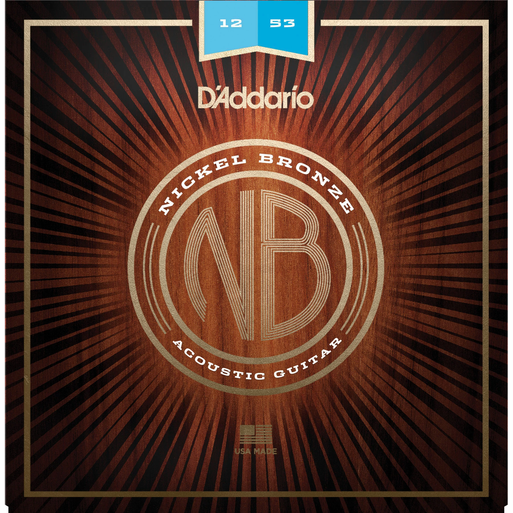 D'Addario Nickel Bronze Acoustic Guitar Strings - StewMac 3 D'Addario Nickel Bronze Acoustic Guitar Strings - StewMac