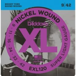 D'Addario XL Nickel Wound Electric Guitar Strings - StewMac -StewMac Shop 10557 5 1800