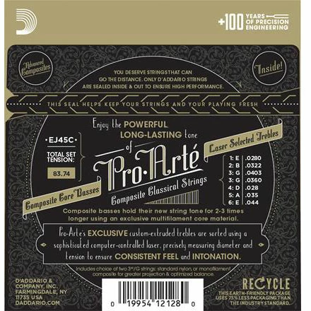 D'Addario Pro Arte Composite Classical Guitar Strings - StewMac 4 D'Addario Pro Arte Composite Classical Guitar Strings - StewMac - Image 2