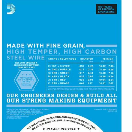 D'Addario XL Nickel Wounds Double Ball End Electric Guitar Strings - StewMac 4 D'Addario XL Nickel Wounds Double Ball End Electric Guitar Strings - StewMac - Image 3
