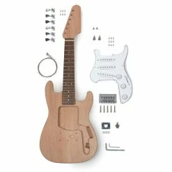 Mini S-Style Electric Guitar Kit - StewMac -StewMac Shop 12257 2 parts 3000 2
