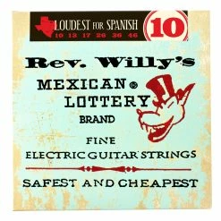 Dunlop Reverend Willy's Electric Guitar Strings - StewMac -StewMac Shop 1346 4 2000