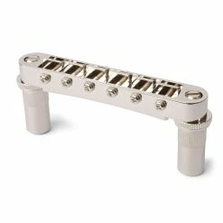 Gotoh Tune-o-matic Bridge With Studs/Bushings - StewMac -StewMac Shop 1511 3 nickel 3000px