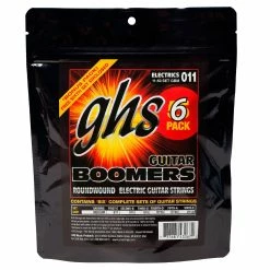 GHS Electric Guitar Boomers, 6-Pack - StewMac -StewMac Shop 1522 3 1400px