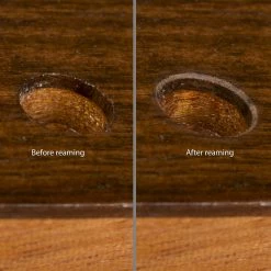 No-Chip Tuner Hole Countersink - StewMac 7 No-Chip Tuner Hole Countersink - StewMac -StewMac Shop 1799 3 before after 2000