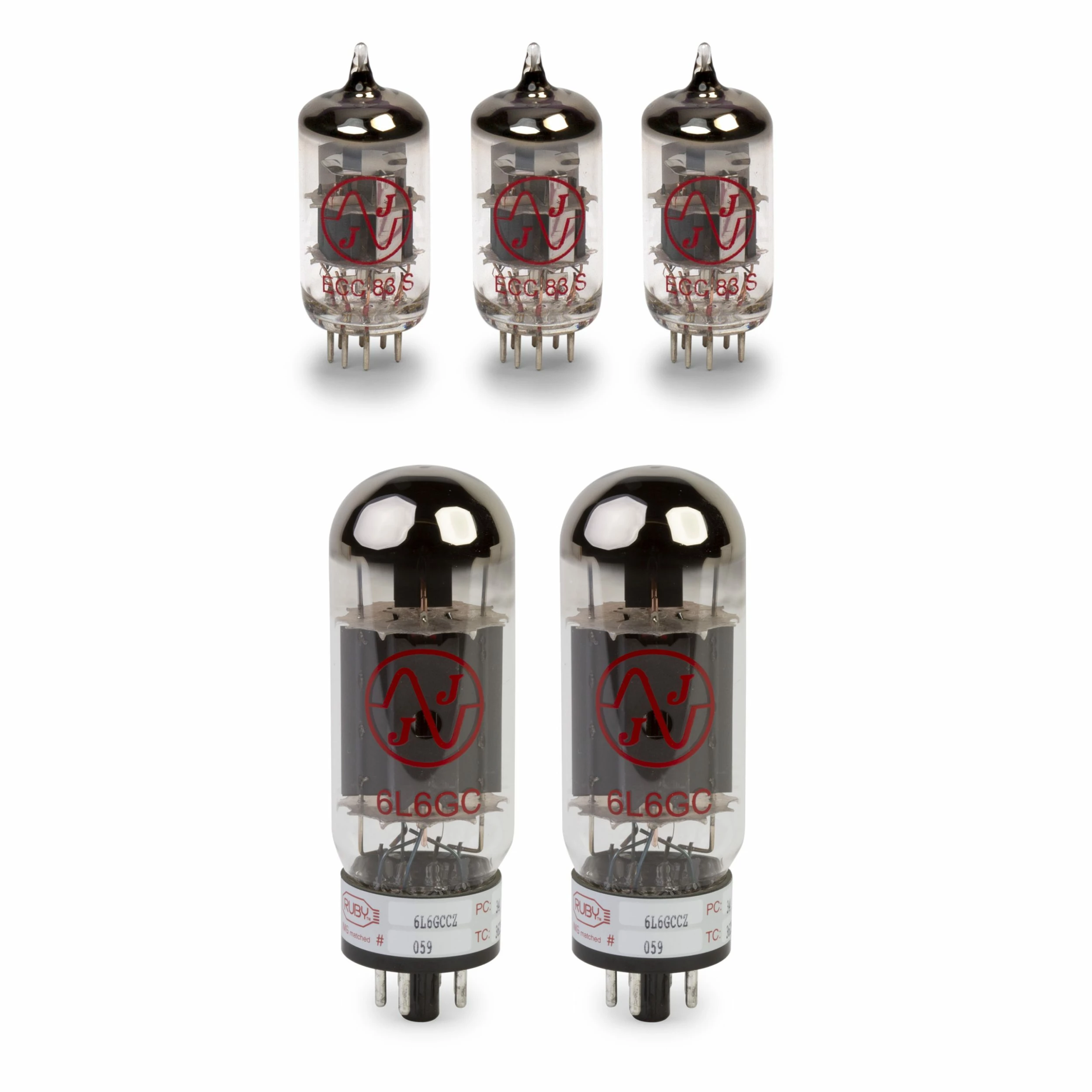 Fender Hot Rod DeVille Tube Set With Matched Power Tubes - StewMac 2 Fender Hot Rod DeVille Tube Set With Matched Power Tubes - StewMac