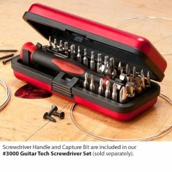 Guitar Tech Screwdriver Set Replacement Parts - StewMac 9 Guitar Tech Screwdriver Set Replacement Parts - StewMac -StewMac Shop 3011 4 set