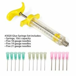 Glue Syringe - StewMac 9 Glue Syringe - StewMac -StewMac Shop 3026 4 set with needlesand text updated 440