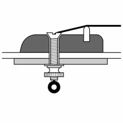 Acoustic Bridge Bolts, Package Of 4 - StewMac -StewMac Shop 3417 3 440