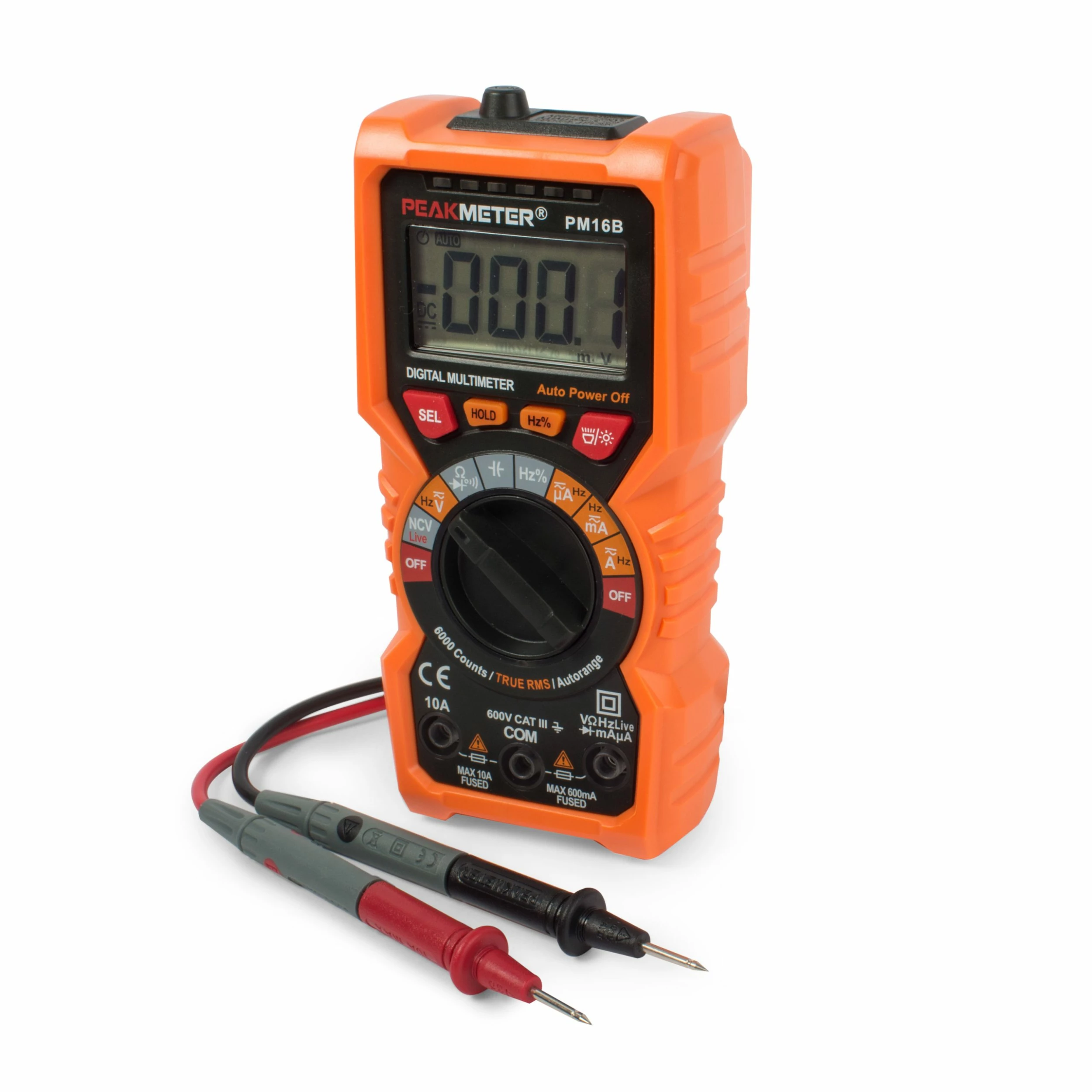 PEAKMETER Digital Multimeter - StewMac 3 PEAKMETER Digital Multimeter - StewMac