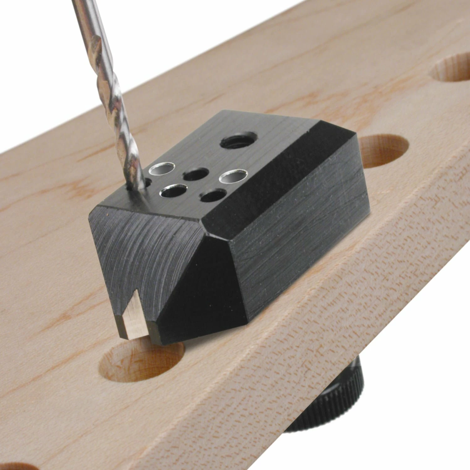 Tuner Pin Drill Jig - StewMac 3 Tuner Pin Drill Jig - StewMac