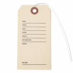 StewMac Repair Tags - StewMac -StewMac Shop 4875 4 single20on20white 3000