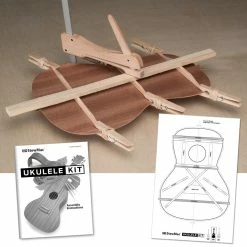 StewMac Ukulele Kits - StewMac 10 StewMac Ukulele Kits - StewMac -StewMac Shop 5351 4 clamped with plans 1000