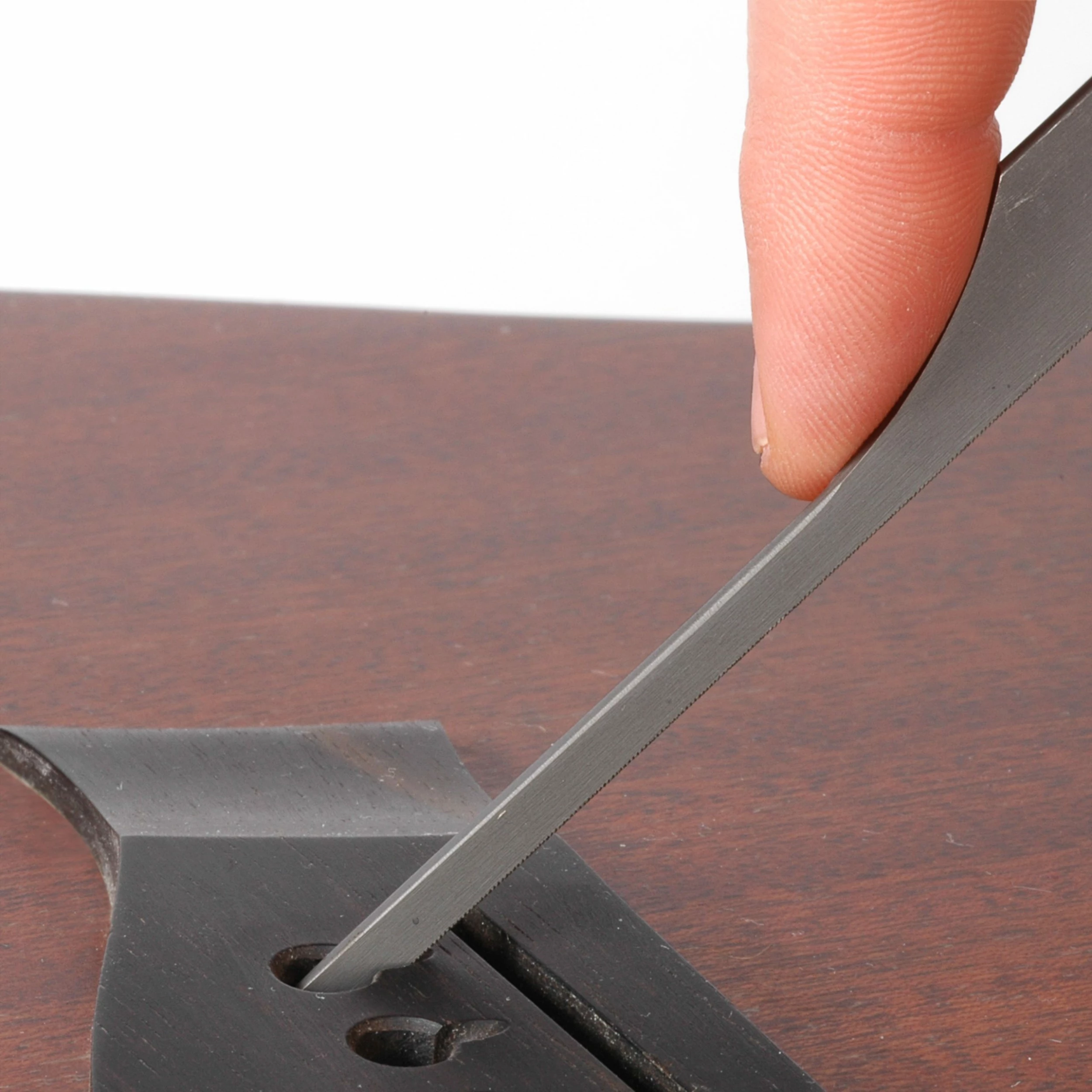 Bridge Pin Hole Slotting Saws + Files - StewMac 5 Bridge Pin Hole Slotting Saws + Files - StewMac - Image 3