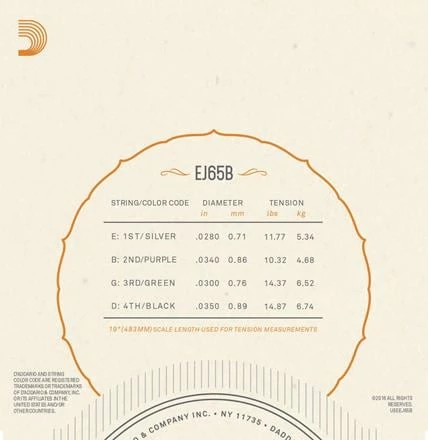 D'Addario Clear Nylon Ukulele Strings - StewMac 5 D'Addario Clear Nylon Ukulele Strings - StewMac - Image 3