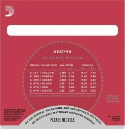 D'Addario Student Classical Guitar Strings - StewMac -StewMac Shop daddario student classical guitar strings 51498