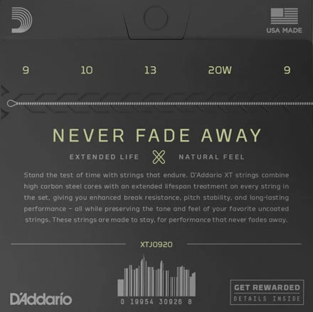 D'Addario XT Nickel Wound Banjo Strings - StewMac 4 D'Addario XT Nickel Wound Banjo Strings - StewMac - Image 2