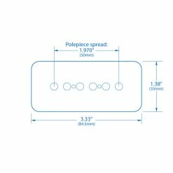 StewMac Modern Soapbar P-90 Pickups - StewMac -StewMac Shop m004074 specs