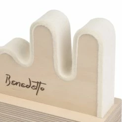 Benedetto Neck Rest - StewMac 10 Benedetto Neck Rest - StewMac -StewMac Shop m007658 3 on white felt and curve detail 3000